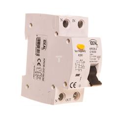 Wyłącznik różnicowo-nadprądowy 2P C 16A 0,03A typ AC KRO6-2/C16/30 23217