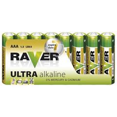 Bateria alkaliczna RAVER ULTRA AAA LR03 /opakowanie 8szt./ B79118