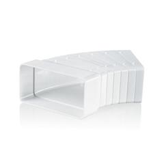 Kolanko poziome wielokątowe 110x55mm 045