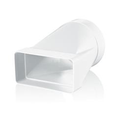 Łącznik przekrojów zmiennych 120x60mm biały 470