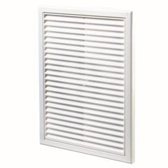 Kratka wentylacyjna z siatką 299x221mm biała WPFMV160