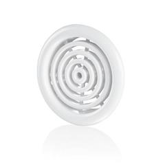 Kratka wentylacyjna drzwiowa fi 47mm centralna brązowa WPMV51/4BVBR