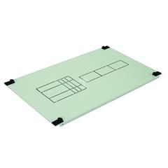 Osłona do rozłącznika/wyłącznika 1xEB2/ED2 125,160,250A 3,4P i 4 mod. (350x300) CP 1.4-2 E12 M 001101482