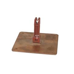 Uchwyt dachowy z płytką MAX z plastikiem L-70mm fi 6-8mm 16.1/P CU /91600303/