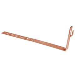 Uchwyt pod dachówkę L-450mm H-150mm miedziany z zaczepami 10.4/Z CU /91002603/