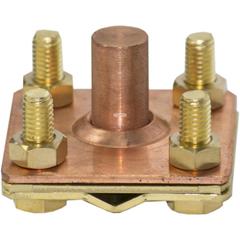 Zacisk do pręta uziomowego fi 14,2mm terragrom mosiężny 42.2.2 T MS /94242210/