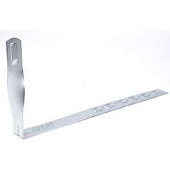 Uchwyt pod dachówkę L-415 H-150mm nierdzewny skręcony z zaczepami 11.3/Z NI /91102505/