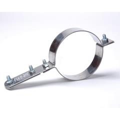 Uchwyt do rury spustowej fi 125mm nierdzewny skręcany 64.125/S NI /96411305/