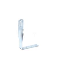 Uchwyt kątowy L-100mm H-100mm nierdzewny skręcony 11.1.1 NI /91100705/