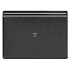 AXOLUTE Plakietka łącznika hotelowego 2 moduły antracyt HS4547