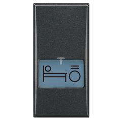 AXOLUTE Klawisz /LAMPKA NOC/ 1 moduł antracyt HS4921BL