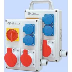 Rozdzielnica budowlana przenośna 1x32A 5P 400V, 1x16A 5P 400V, 2x16A 3P 250V RPK-1 IP44 940001