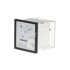 Miernik tablicowy prądu i napięcia zakres 5/10A podziałka 300/600A EQB72