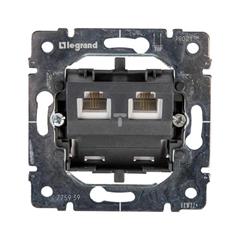 SISTENA LIFE Gniazdo telefoniczne podwójne RJ11 775939