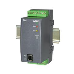 Konwerter RS-485/Ethernet zasilanie 85-253V AC/DC PD8 100P0