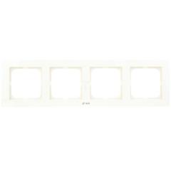AS Ramka poczwórna do łączników IP44 ecru RH-4G/27