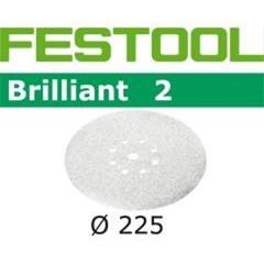 Krążek ścierny  Brilliant 2 D225  P150  25 szt, Festool 495066