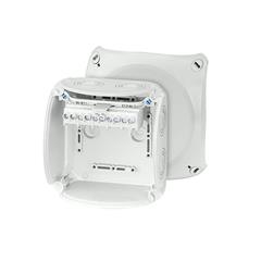 Puszka zewnętrzna IP66/67 130x130x77mm szara Cu KF 0606 G 62000055