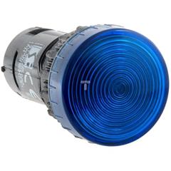 Lampka kompaktowa niebieska PK22-LN-24-LED AC/DC