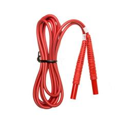 Przewód pomiarowy 2,2m czerwony /wtyki bananowe/ WAPRZ2X2REBB