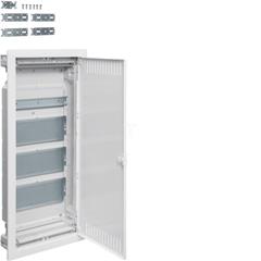 Rozdzielnica Volta VDI podtynkowa 4 rzędy, 3xpłyta montażowa perforowana 1xszyna TH IP30 VU48NWB