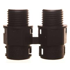 Dławnica do węża osłonowego M16 SILVYN SPLIT COV-M 10 czarna 61806680