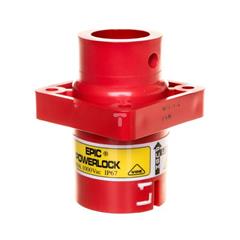 Obudowa gniazda pulpitowa EPIC POWERLOCK A6 C L1 czerwona QP M12 44420317
