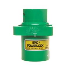 Obudowa gniazda pulpitowa EPIC POWERLOCK A6 C PE zielony BP M12 44420226
