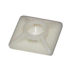 Element mocujący do opasek kablowych 28x28 biały ITA028028W /100szt./