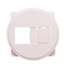 CELIANE Plakietka osłonowa gniazda komputerowego RJ45 biała 067357