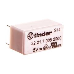 Przekaźnik 1P 6A 5V DC styk AgCdO wykonanie szczelne RTIII 32.21.7.005.2000