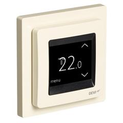 Termostat do ogrzewania podłogowego DEVIreg Touch kość słoniowa 140F1078