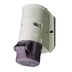 Gniazdo naścienne 1-częściowe 16A 3p 0h 24V IP44 zaciski śrubowe MEN1832