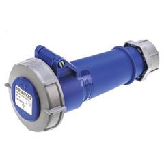 Gniazdo przenośne 1-częściowe 16A 3p 6h 230V IP67 AM-TOP zaciski śrubowe MEN540