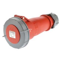 Gniazdo przenośne 1-częściowe 32A 5p 6h 400V IP67 AM-TOP zaciski śrubowe MEN562