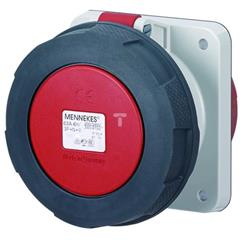 Gniazdo tablicowe proste 125A 4p 6h 400V IP67 zaciski śrubowe MEN1457