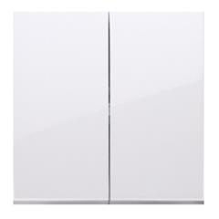 Simon 54 Klawisz podwójny do SW7/2XM i SW6P1M biały DKW9/11 WMDL-K9x2xx-011