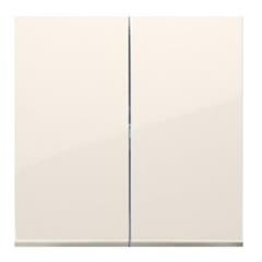 Simon 54 Klawisz podwójny do SW7/2XM i SW6P1M kremowy DKW9/41 WMDL-K9x2xx-041