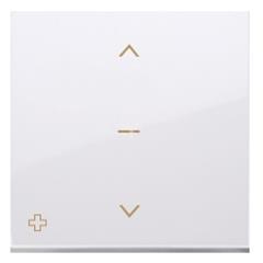 Simon 54 Klawisz do łącznika żaluzjowego SZW1KM antybakteryjny biały DKZW1K/AB11 WMDL-K1xxZx-011AB