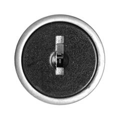 Łącznik pokrętny z kluczykiem, 2 położenia stabilne z ramką, metal /klucz 95/ P9MSCD0K95 184402