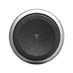 Przycisk wystający z ramką, metal czarny P9MPNNS 184010