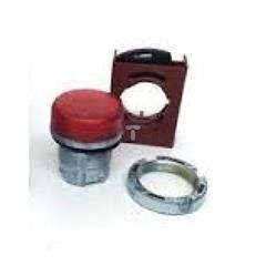 Lampka sygnalizacyjna z ramką, metal czerwona P9MLRD 184791