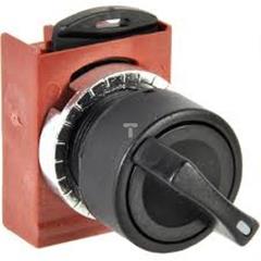 Łącznik pokrętny z ramką czarny 3 położenia /chwilowe-stabilne-chwilowe/ P9XSMZ3N 185320