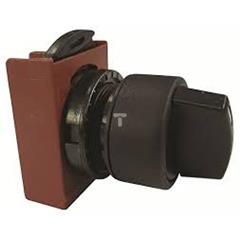 Łącznik pokrętny z ramką czarny 3 położenia stabilne P9XSVZ0N 185379