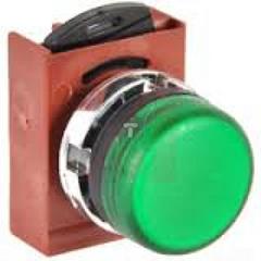 Lampka sygnalizacyjna z ramką /do oznaczenia/ zielona P9XLVD 185792