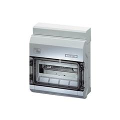 Rozdzielnica natynkowa KV do instalacji zewnętrznych IP65 1x12 modułów z zaciskami PE/N Fixconnect KV PC 9112 61001104