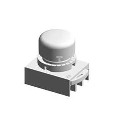 Lampka okrągła, z ramką, metal przeźroczysta P9MLID 184798