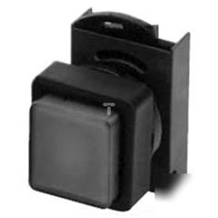 Lampka kwadratowa, z ramką, czerwona P9SLRD 186791