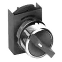 Łącznik pokrętny, metal okrągły, z ramką 2 położenia stabilne, czarny P9MSMI0N 184120