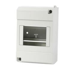 Rozdzielnica modułowa 1x4 natynkowa IP30 COVER bez listwy 610091
